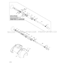 05- Drive System pour Sea-Doo 1998 GTX Limited, 5837 5842, 1998