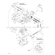 10- Rear Electrical Box pour Sea-Doo 1998 GTX Limited, 5837 5842, 1998