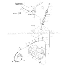 02- Oil Injection System pour Seadoo 1998 SPX, 5838 5839, 1998