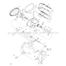 05- Electric Trim pour Sea-Doo 1998 SPX, 5838 5839, 1998