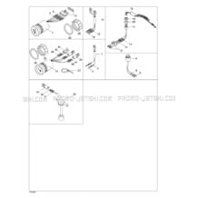 10- Electrical Accessories pour Seadoo 1998 SPX, 5838 5839, 1998