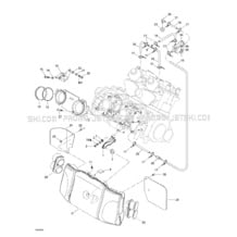 02- Air Intake System pour Sea-Doo 1998 XP Limited, 5665 5667, 1998
