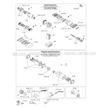 10- Typical Electrical Connections pour Sea-Doo 1998 XP Limited, 5665 5667, 1998