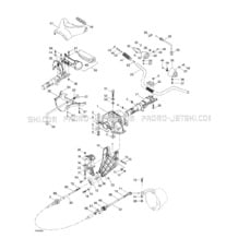 07- Steering System pour Sea-Doo 1999 GS, 5846 5847, 1999