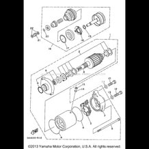 STARTING MOTOR pour Yamaha 1996 WaveRunner WAVE RAIDER 700 - RA700BU - 1996