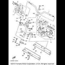 STEERING 1 pour Yamaha 1996 WaveRunner WAVE RAIDER 700 - RA700BU - 1996