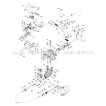07- Steering System pour Sea-Doo 1999 GSX Limited, 5848 5849, 1999
