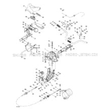 07- Steering System pour Seadoo 1999 GSX Limited, 5848 5849, 1999