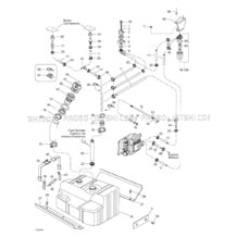 02- Fuel System pour Seadoo 1999 GTI, 5884 5885, 1999