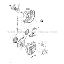 03- Magneto pour Sea-Doo 1999 GTI, 5884 5885, 1999