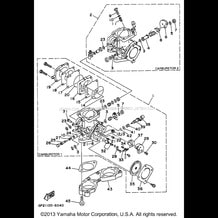 CARBURETOR pour Yamaha 1996 WaveRunner WAVE RAIDER 760 (RA760U) 1996