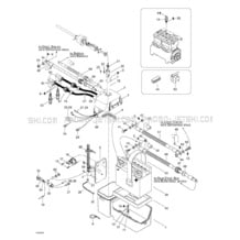 10- Rear Electrical Box pour Sea-Doo 1999 GTI, 5884 5885, 1999