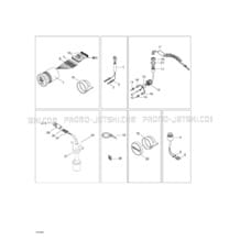 10- Electrical Accessories pour Sea-Doo 1999 GTS, 5883, 1999