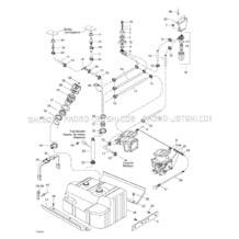 02- Fuel System pour Seadoo 1999 GTX Limited, 5888 5889, 1999