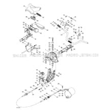 07- Steering System pour Seadoo 1999 GTX Limited, 5888 5889, 1999