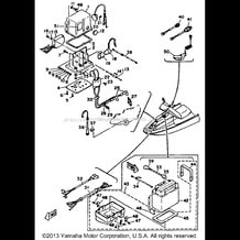 ELECTRICAL pour Yamaha 1987 WaveRunner WaveJammer 500 (WJ500H) 1987