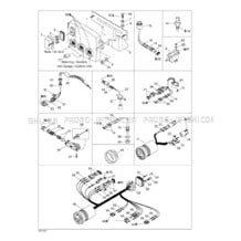 10- Electronic Module And Electrical Accessories pour Seadoo 1999 GTX Limited, 5888 5889, 1999