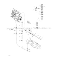 02- Oil Injection System pour Sea-Doo 1999 GTX RFI, 5886 5887, 1999