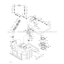 02- Fuel System pour Sea-Doo 1999 GTX RFI, 5886 5887, 1999