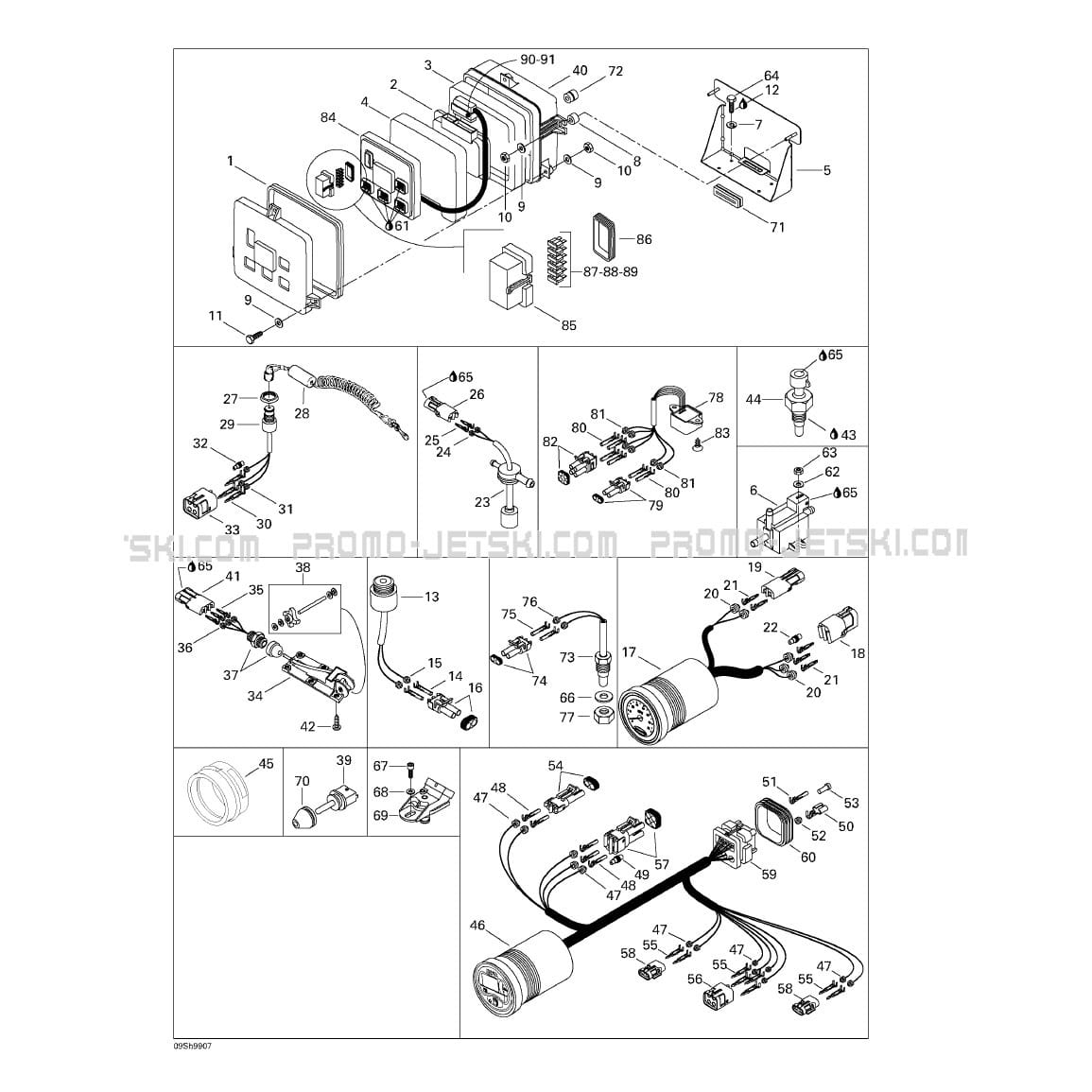 1999 Seadoo Gtx Electrical Schematic - Wiring Diagram