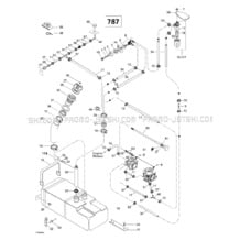 02- Fuel System pour Sea-Doo 1999 SPX, 5636 5828, 1999
