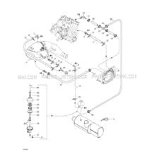 01- Cooling System pour Seadoo 1999 XP Limited, 5868 5869, 1999