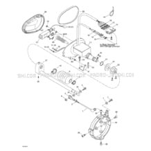 05- Trim pour Seadoo 1999 XP Limited, 5868 5869, 1999