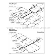 10- Electrical Harness pour Seadoo 1999 XP Limited, 5868 5869, 1999