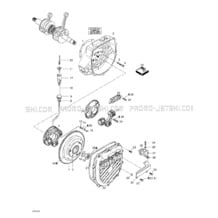 03- Magneto pour Sea-Doo 2000 GS, 5644 5827, 2000