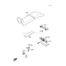 Seat pour Kawasaki 1988 X2