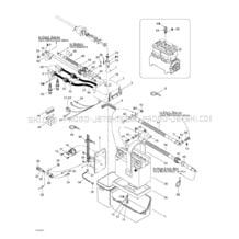 10- Rear Electrical Box pour Seadoo 2000 GS, 5644 5827, 2000