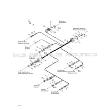 10- Electrical Harness pour Seadoo 2000 GS, 5644 5827, 2000