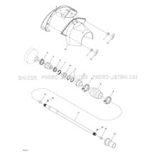 05- Drive System pour Seadoo 2000 GSX RFI, 5645 5654, 2000