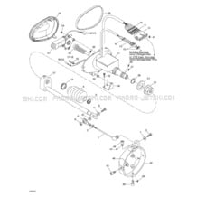 05- Trim pour Sea-Doo 2000 GSX RFI, 5645 5654, 2000