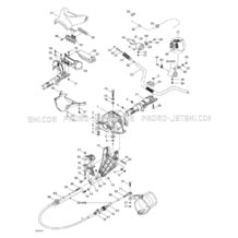 07- Steering System pour Seadoo 2000 GSX RFI, 5645 5654, 2000