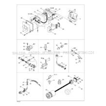 10- Electronic Module And Electrical Accessories pour Sea-Doo 2000 GSX RFI, 5645 5654, 2000