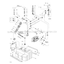 02- Fuel System pour Sea-Doo 2000 GTI, 5647 5657, 2000