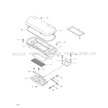 02- Air Intake System pour Sea-Doo 2000 GTI, 5647 5657, 2000