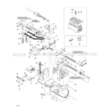 10- Rear Electrical Box pour Sea-Doo 2000 GTI, 5647 5657, 2000