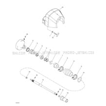 05- Drive System pour Sea-Doo 2000 GTS, 5639, 2000