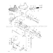 07- Steering System pour Sea-Doo 2000 GTS, 5639, 2000