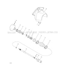 05- Drive System pour Seadoo 2000 GTX RFI, 5648 5658 5515 5516, 2000