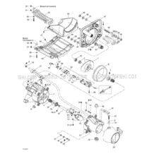 05- Propulsion System pour Seadoo 2000 GTX RFI, 5648 5658 5515 5516, 2000