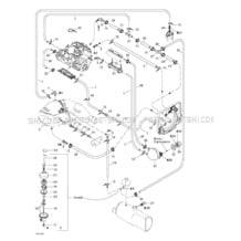 01- Cooling System pour Sea-Doo 2000 GTX DI, 5649 5659, 2000