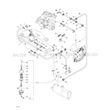 01- Cooling System pour Sea-Doo 2000 LRV, 5688, 2000