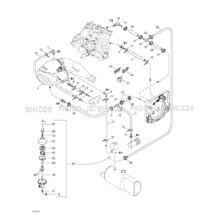 01- Cooling System pour Seadoo 2000 LRV, 5688, 2000