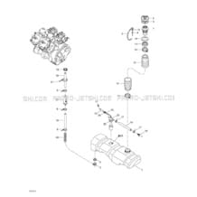 02- Oil Injection System pour Sea-Doo 2000 LRV, 5688, 2000