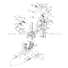 07- Steering System pour Seadoo 2000 LRV, 5688, 2000