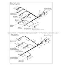 10- Electrical Harness pour Sea-Doo 2000 LRV, 5688, 2000