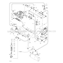 01- Cooling System pour Sea-Doo 2000 RX DI, 5646 5656, 2000